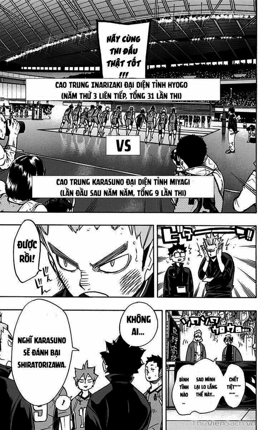 Truyện Tranh Vua Bóng Chuyền Haikyuu trang 6