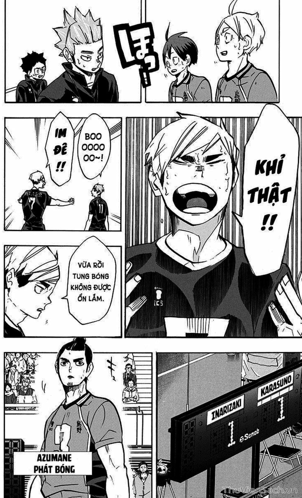 Truyện Tranh Vua Bóng Chuyền Haikyuu trang 6