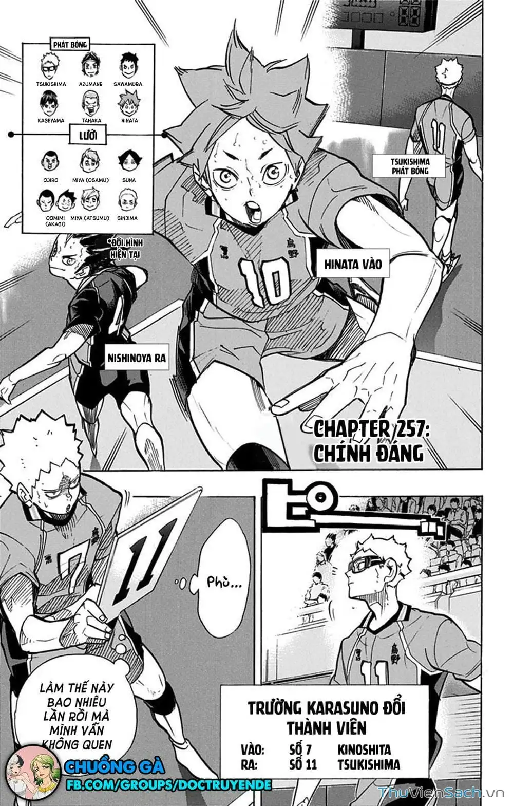 Truyện Tranh Vua Bóng Chuyền Haikyuu trang 6