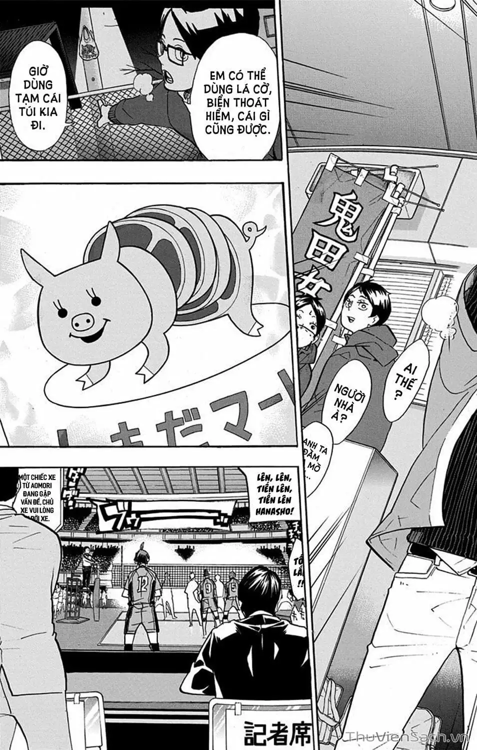 Truyện Tranh Vua Bóng Chuyền Haikyuu trang 6