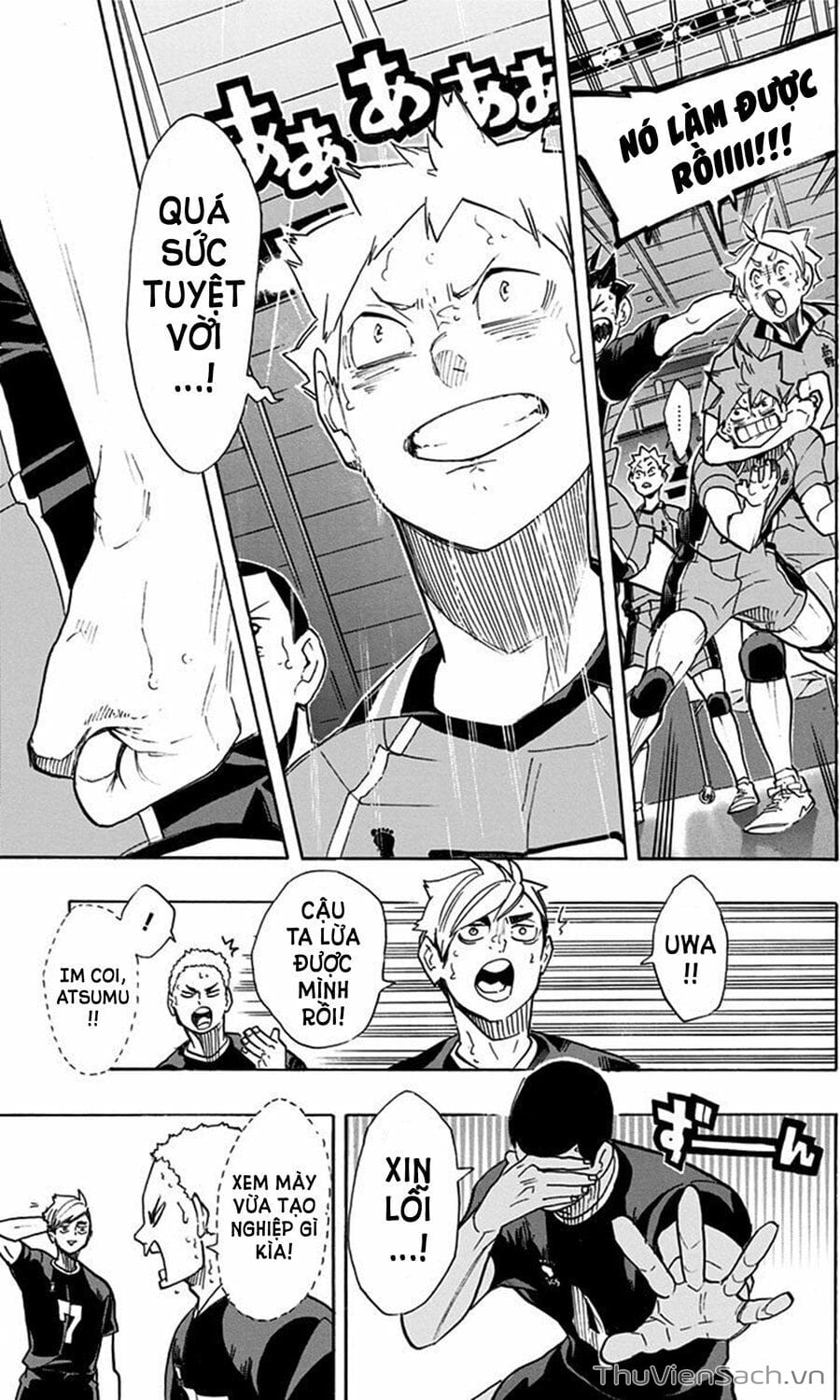 Truyện Tranh Vua Bóng Chuyền Haikyuu trang 6