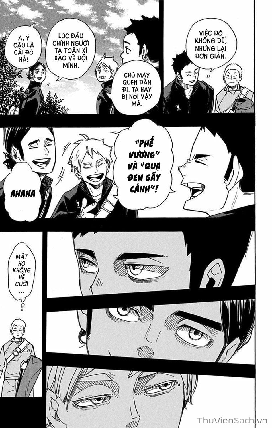Truyện Tranh Vua Bóng Chuyền Haikyuu trang 6