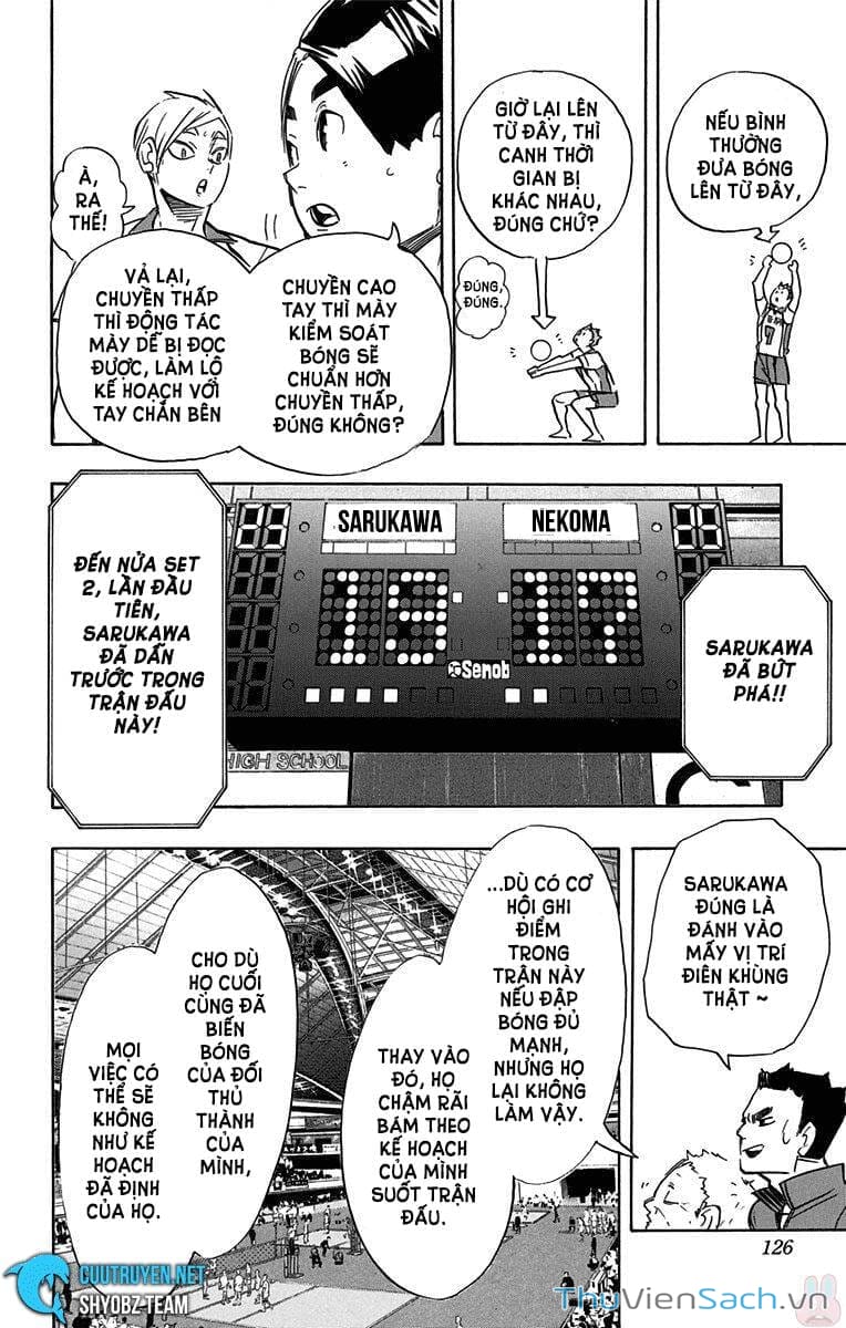 Truyện Tranh Vua Bóng Chuyền Haikyuu trang 6
