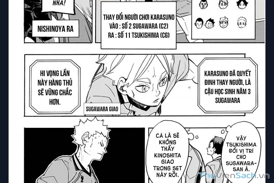 Truyện Tranh Vua Bóng Chuyền Haikyuu trang 6