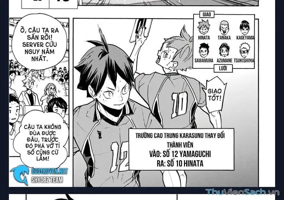 Truyện Tranh Vua Bóng Chuyền Haikyuu trang 6