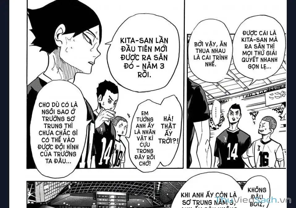 Truyện Tranh Vua Bóng Chuyền Haikyuu trang 6
