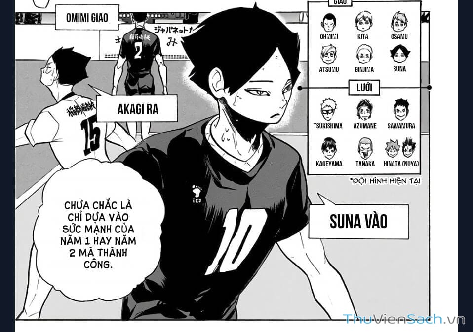 Truyện Tranh Vua Bóng Chuyền Haikyuu trang 6