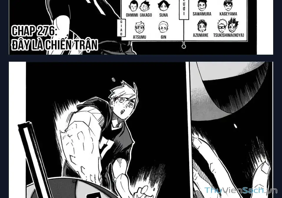 Truyện Tranh Vua Bóng Chuyền Haikyuu trang 6