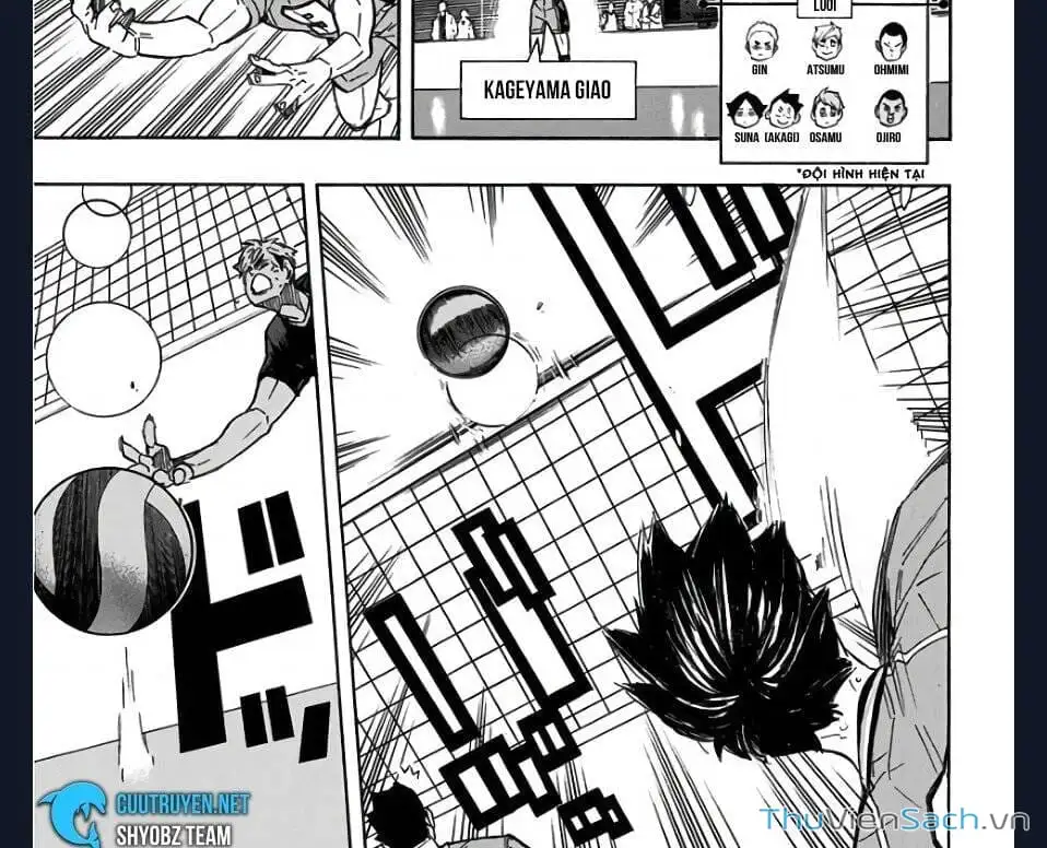 Truyện Tranh Vua Bóng Chuyền Haikyuu trang 6