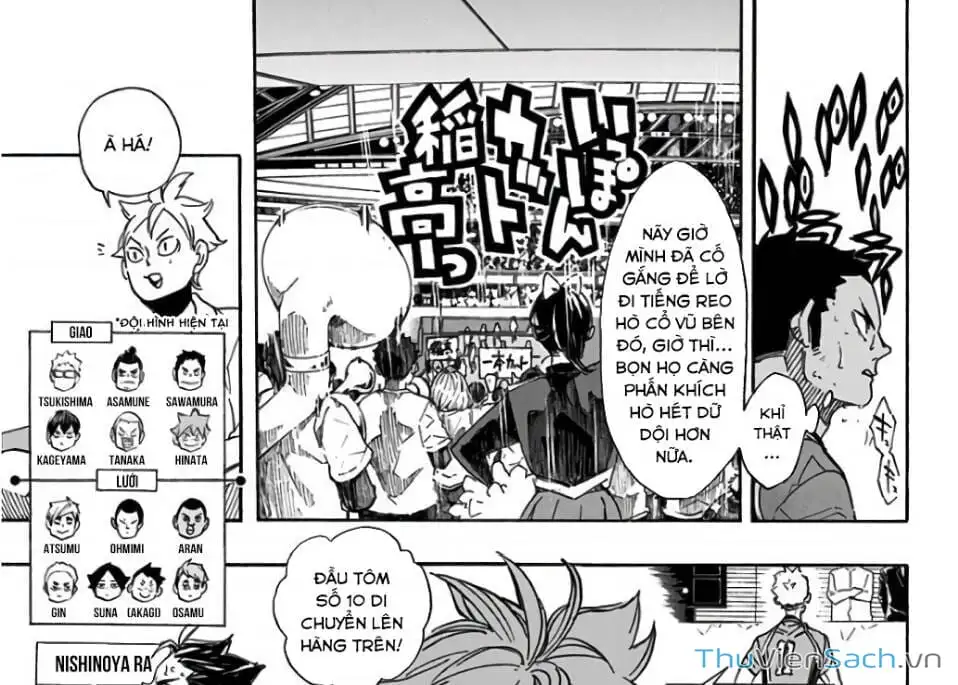 Truyện Tranh Vua Bóng Chuyền Haikyuu trang 6