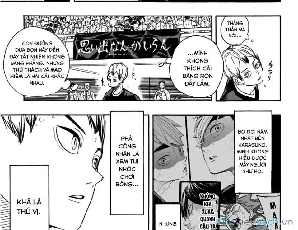 Truyện Tranh Vua Bóng Chuyền Haikyuu trang 6