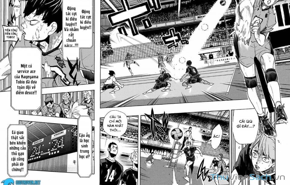 Truyện Tranh Vua Bóng Chuyền Haikyuu trang 6