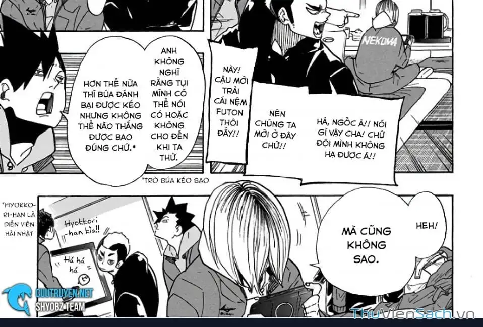 Truyện Tranh Vua Bóng Chuyền Haikyuu trang 6