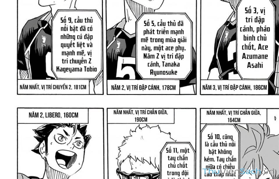 Truyện Tranh Vua Bóng Chuyền Haikyuu trang 6
