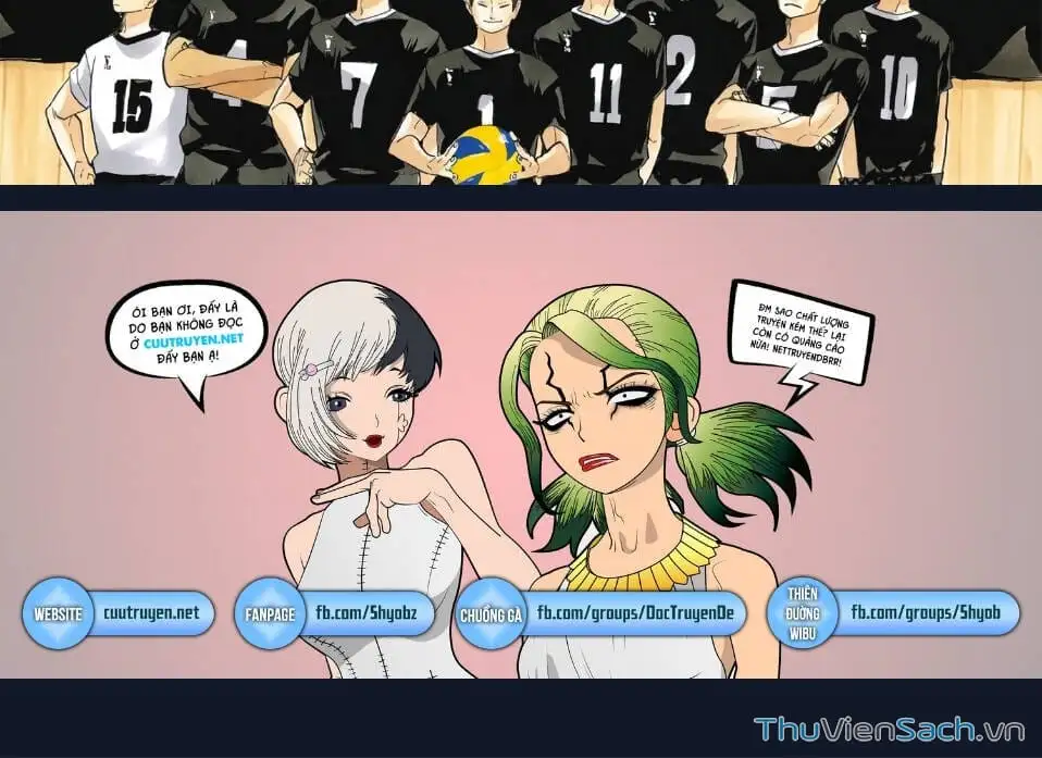 Truyện Tranh Vua Bóng Chuyền Haikyuu trang 6