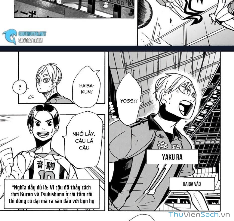 Truyện Tranh Vua Bóng Chuyền Haikyuu trang 6