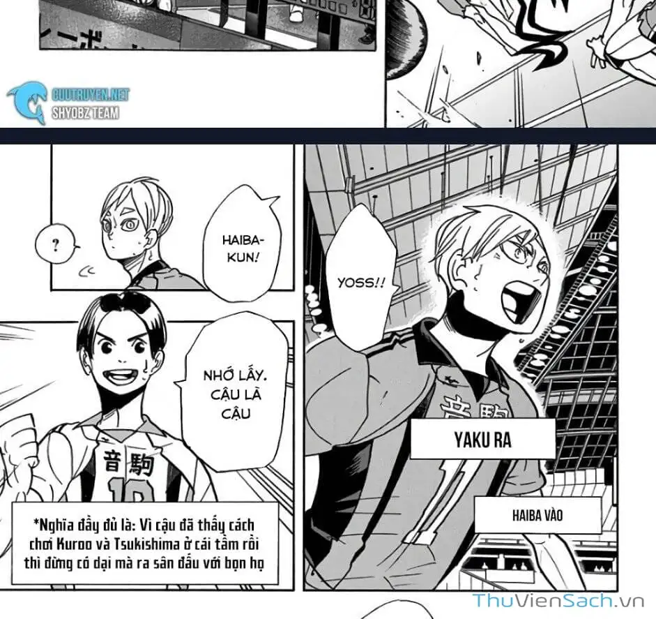 Truyện Tranh Vua Bóng Chuyền Haikyuu trang 6