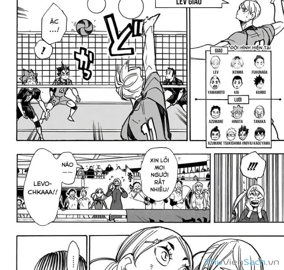 Truyện Tranh Vua Bóng Chuyền Haikyuu trang 6