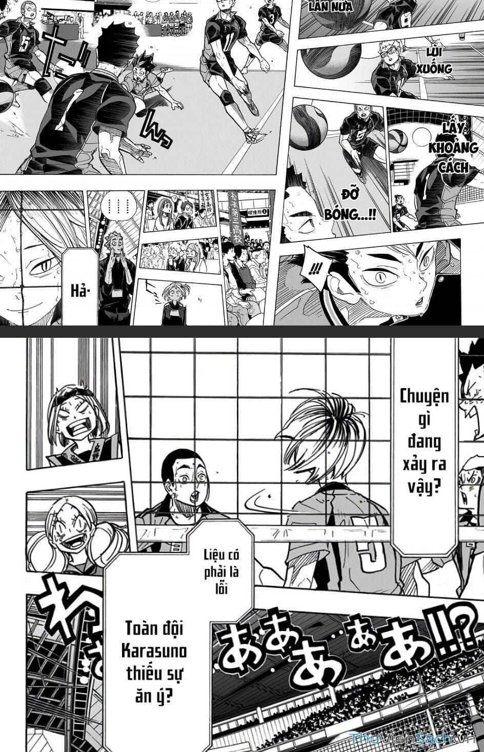 Truyện Tranh Vua Bóng Chuyền Haikyuu trang 6