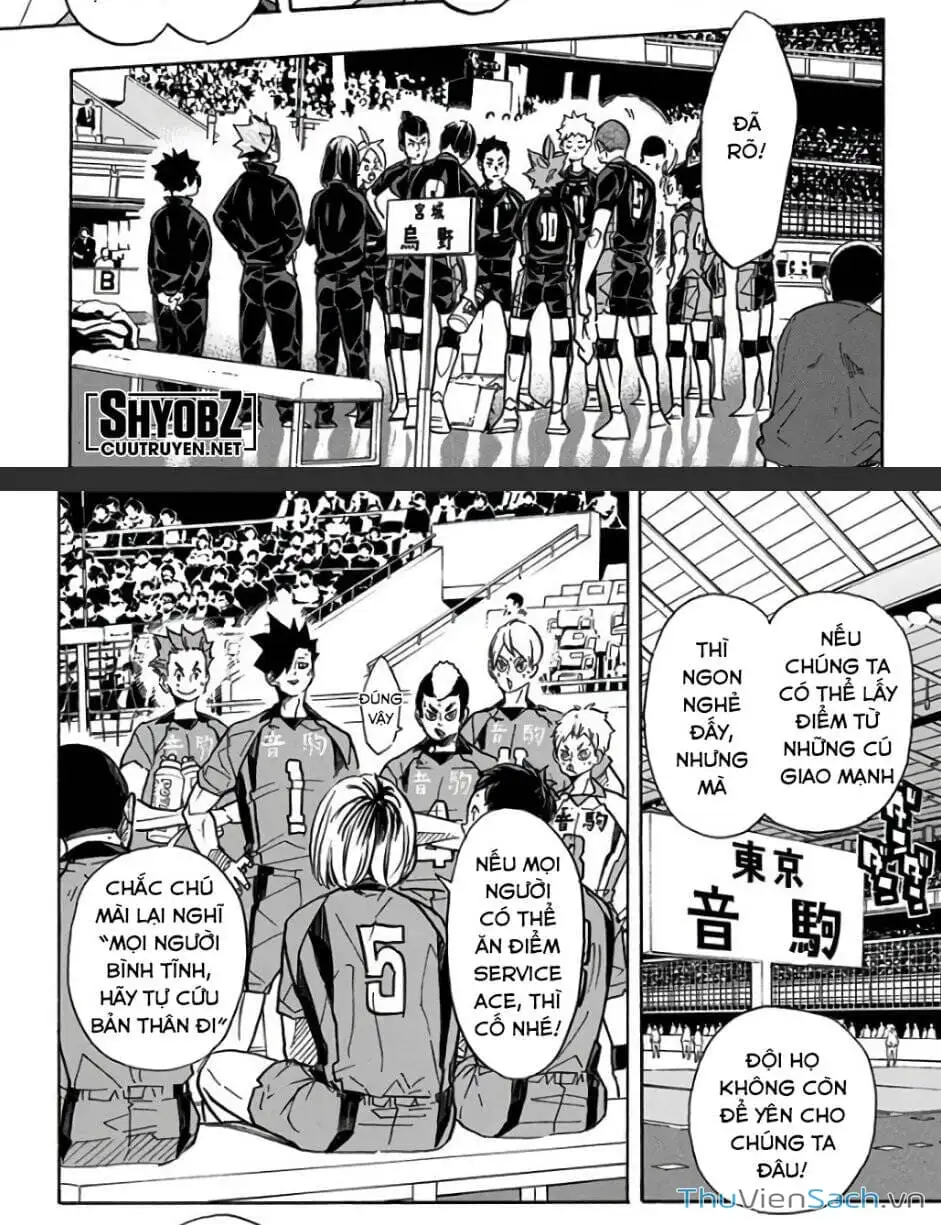 Truyện Tranh Vua Bóng Chuyền Haikyuu trang 6