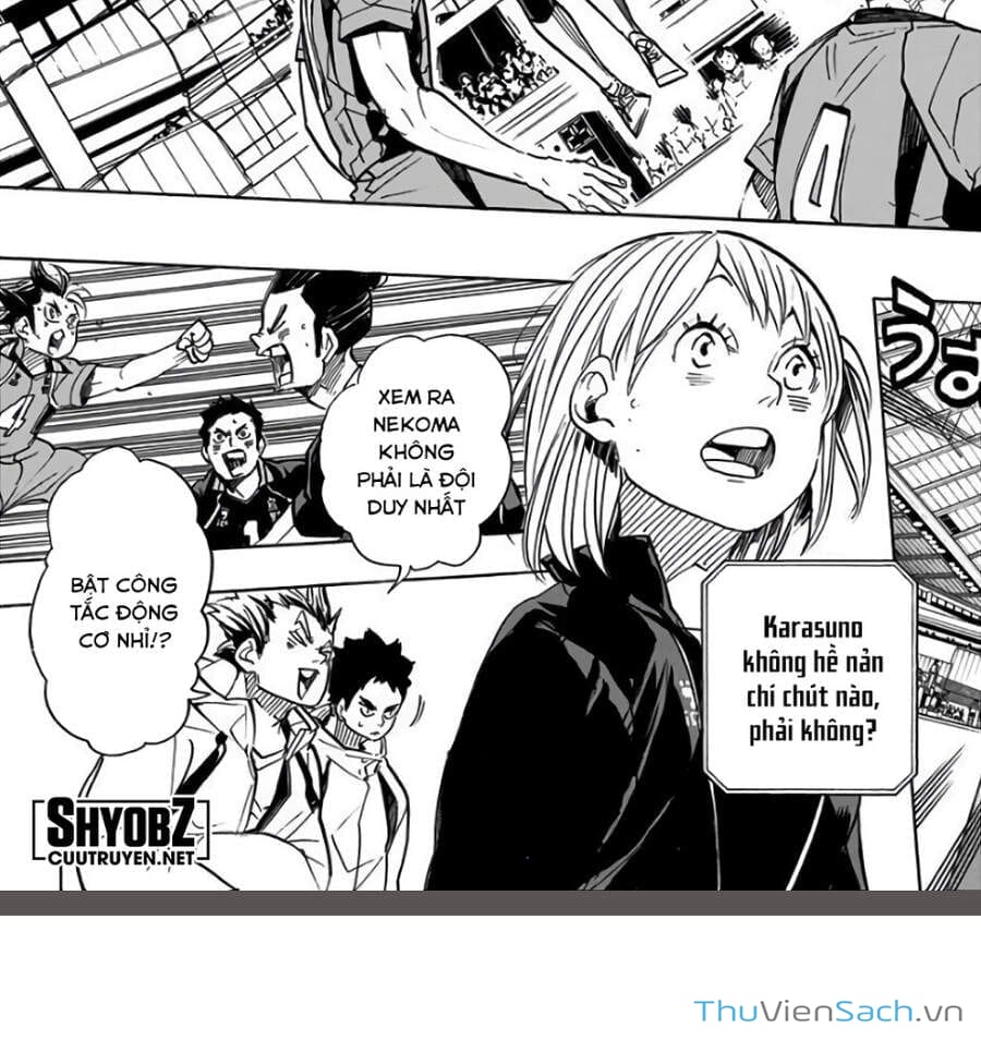 Truyện Tranh Vua Bóng Chuyền Haikyuu trang 6