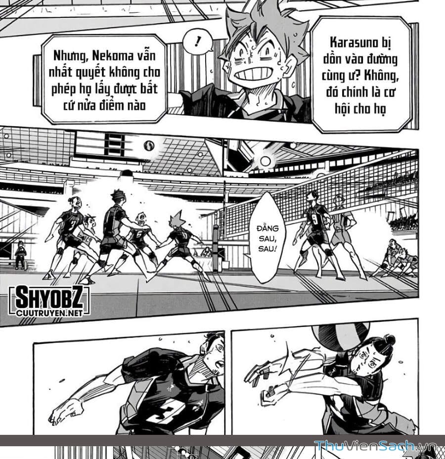 Truyện Tranh Vua Bóng Chuyền Haikyuu trang 6