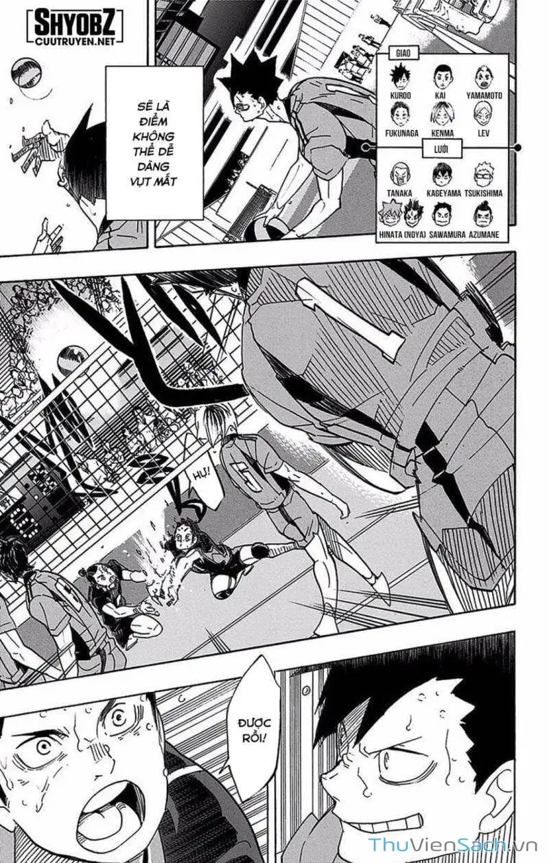 Truyện Tranh Vua Bóng Chuyền Haikyuu trang 6