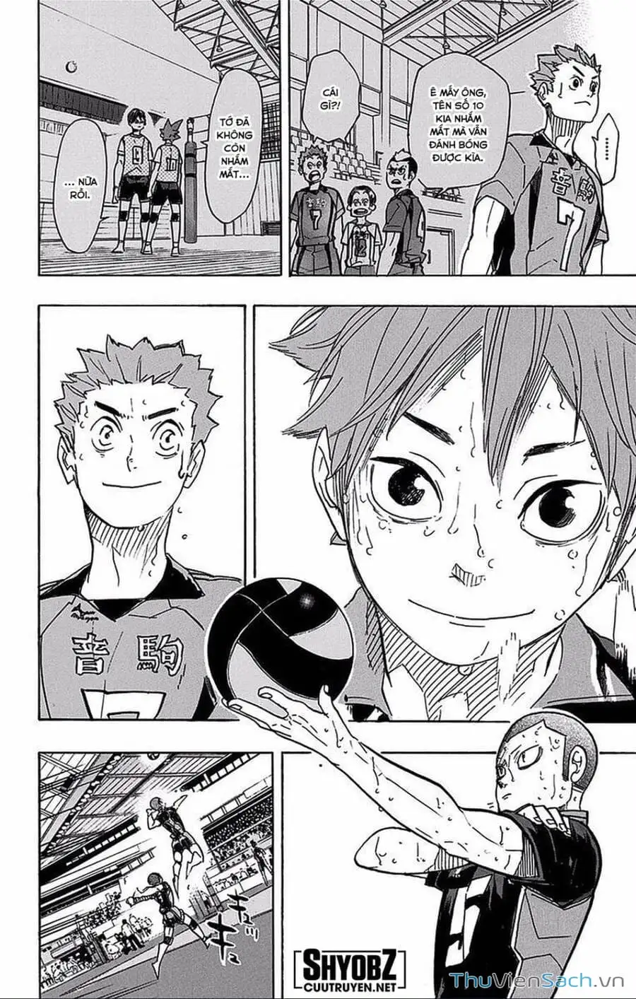 Truyện Tranh Vua Bóng Chuyền Haikyuu trang 6