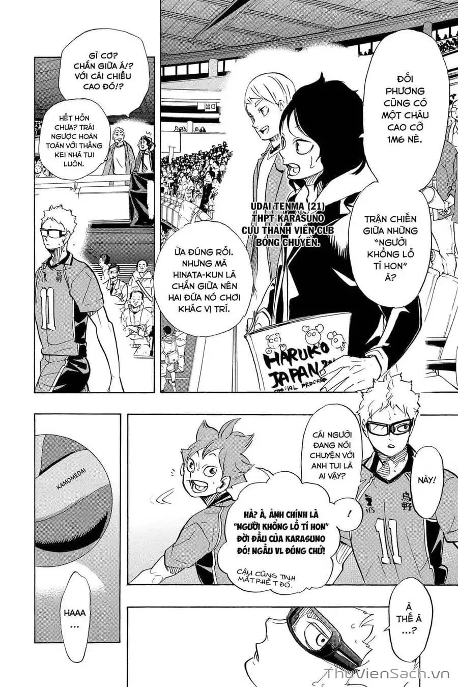 Truyện Tranh Vua Bóng Chuyền Haikyuu trang 6