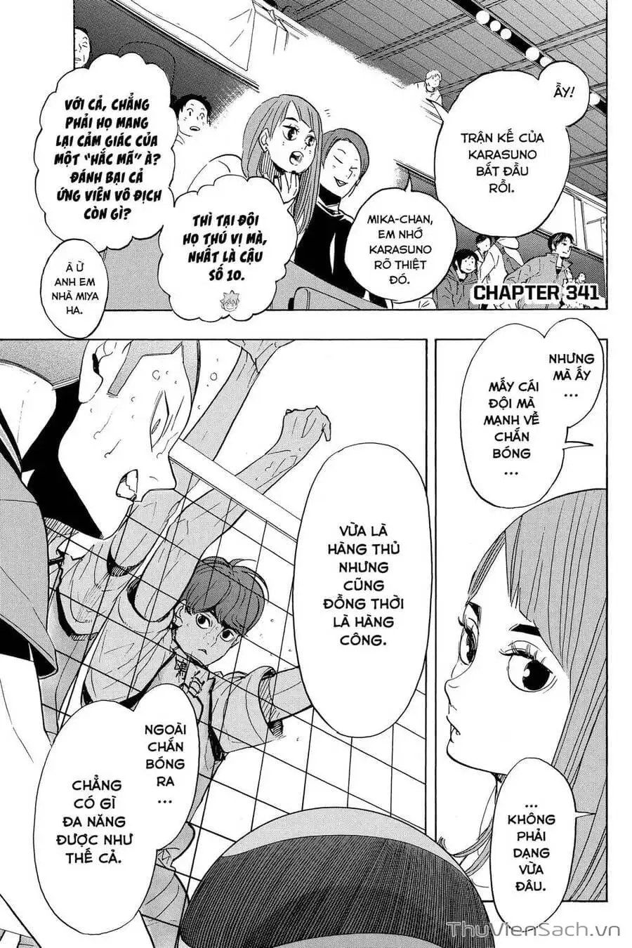 Truyện Tranh Vua Bóng Chuyền Haikyuu trang 6
