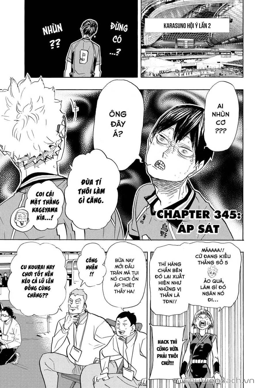 Truyện Tranh Vua Bóng Chuyền Haikyuu trang 6