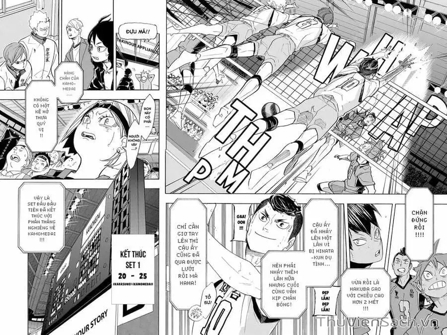 Truyện Tranh Vua Bóng Chuyền Haikyuu trang 6