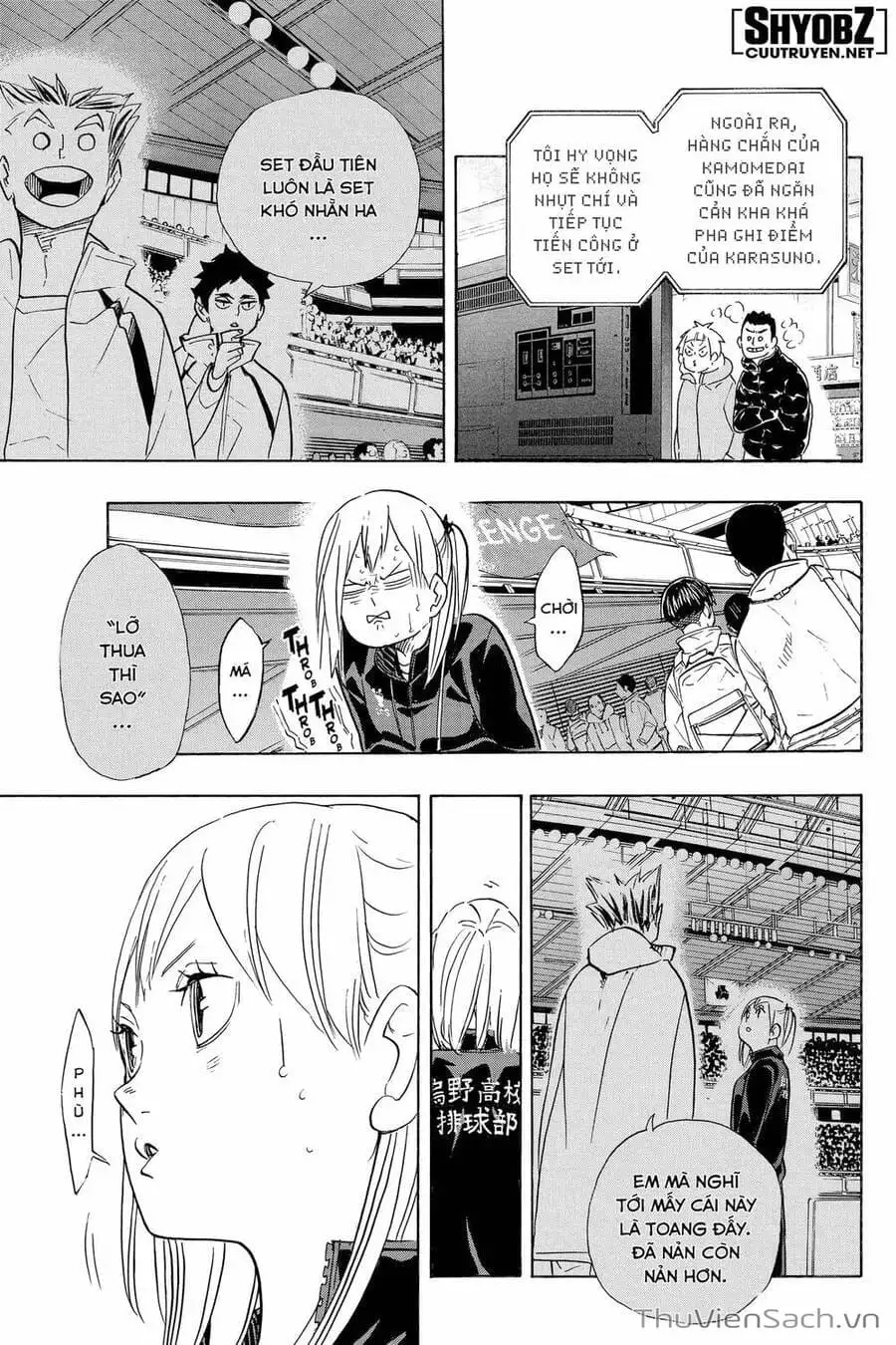Truyện Tranh Vua Bóng Chuyền Haikyuu trang 6