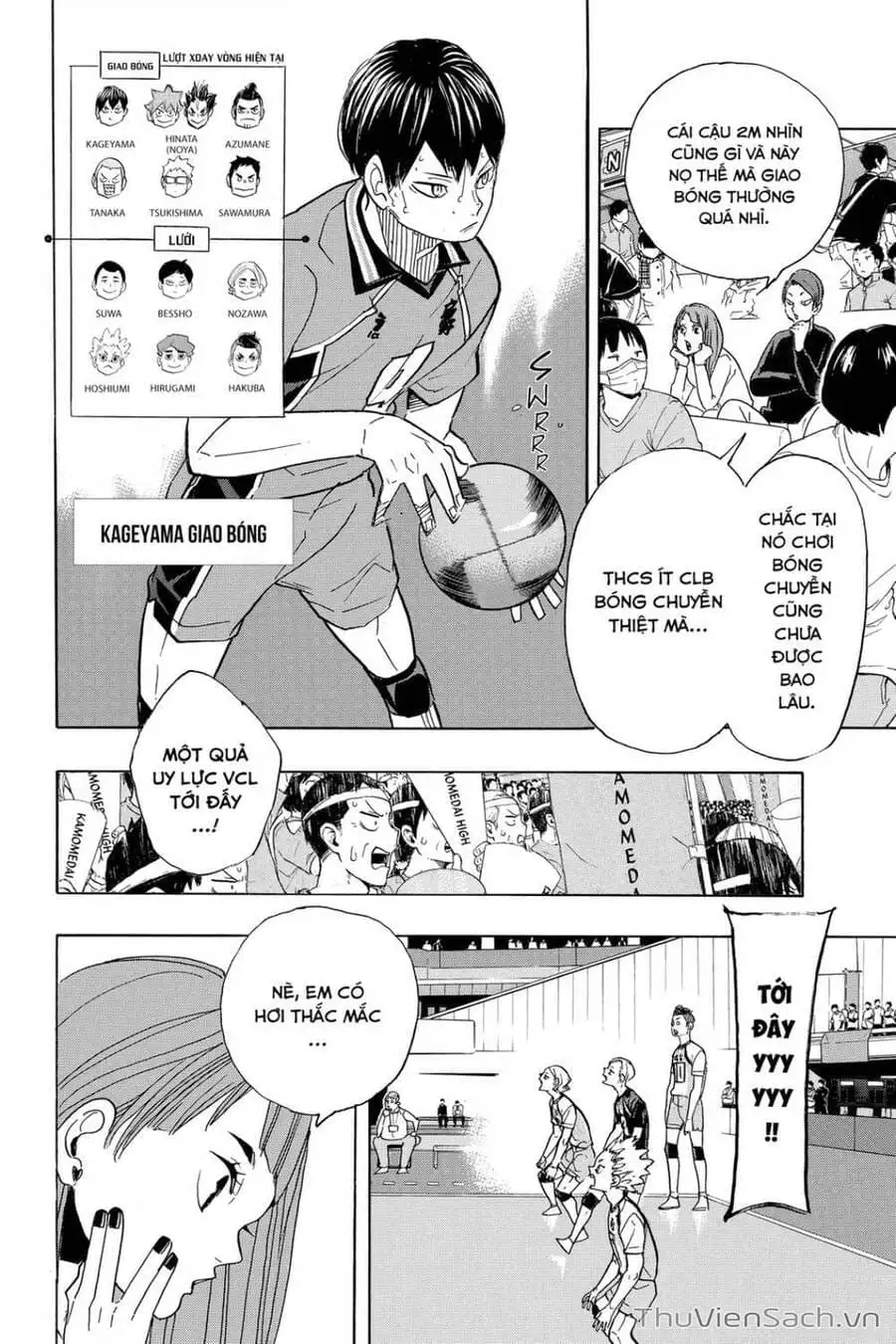 Truyện Tranh Vua Bóng Chuyền Haikyuu trang 6