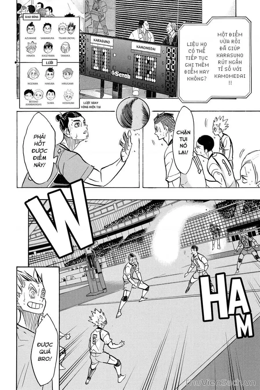 Truyện Tranh Vua Bóng Chuyền Haikyuu trang 6