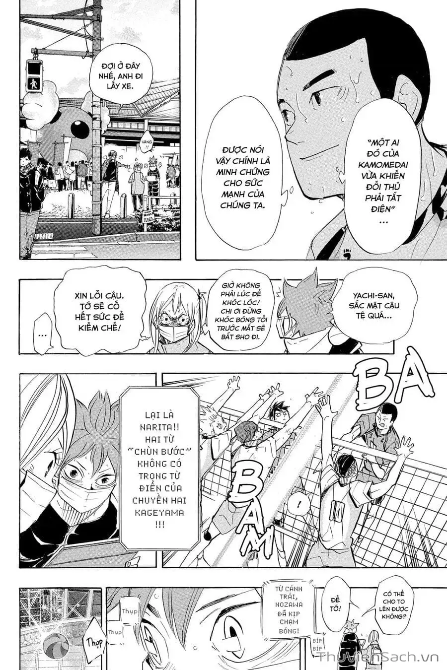 Truyện Tranh Vua Bóng Chuyền Haikyuu trang 6