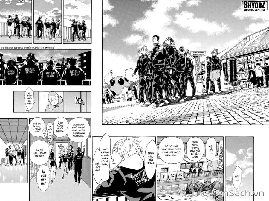 Truyện Tranh Vua Bóng Chuyền Haikyuu trang 6
