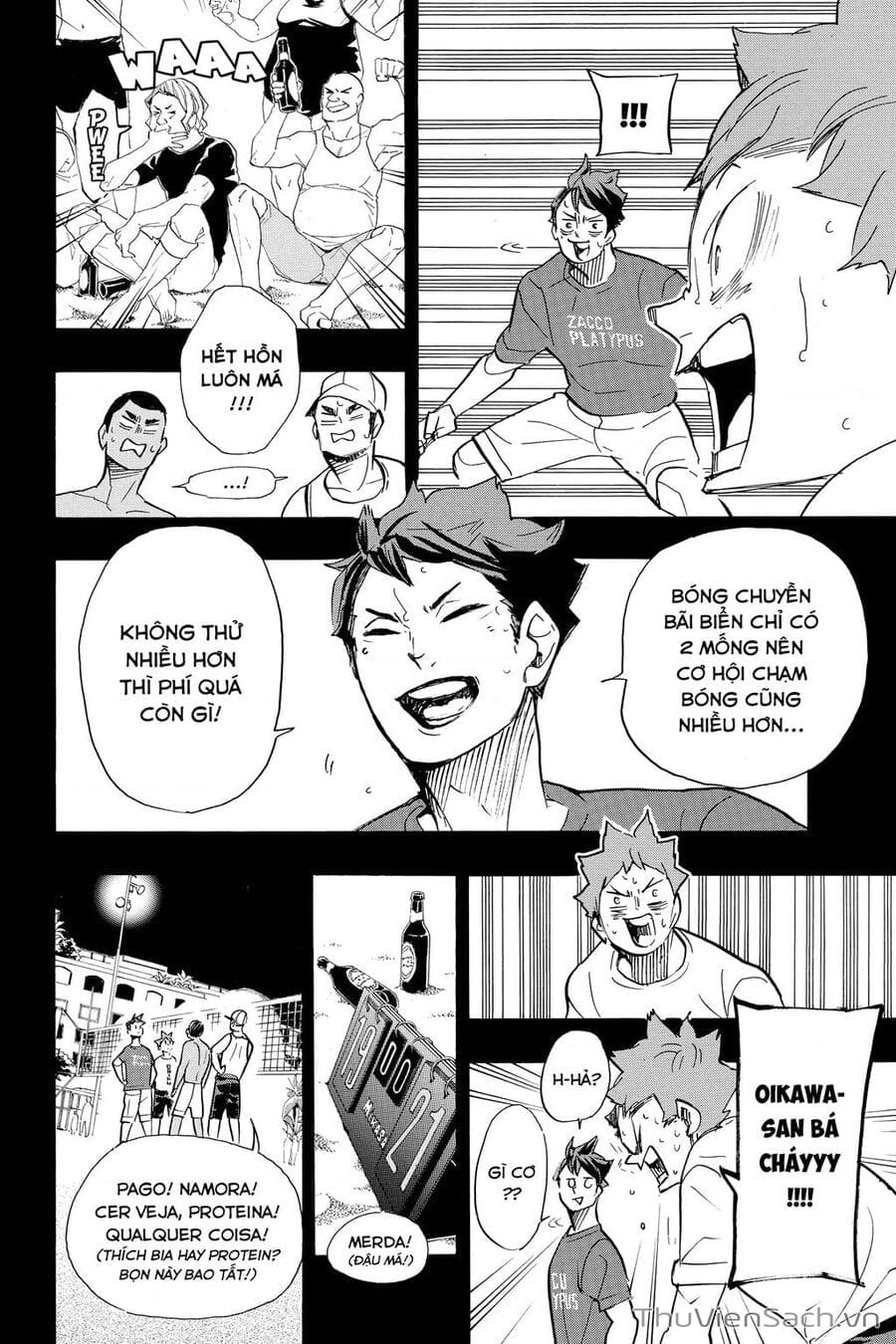 Truyện Tranh Vua Bóng Chuyền Haikyuu trang 6