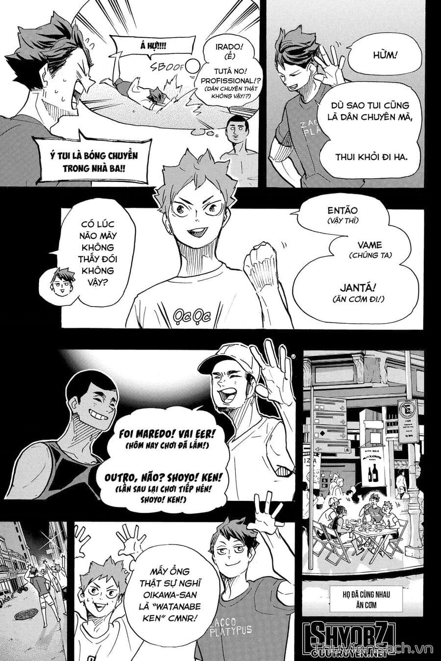 Truyện Tranh Vua Bóng Chuyền Haikyuu trang 6