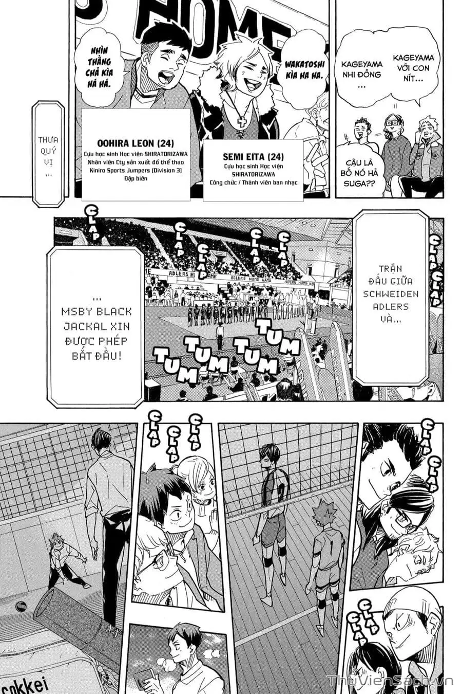 Truyện Tranh Vua Bóng Chuyền Haikyuu trang 6