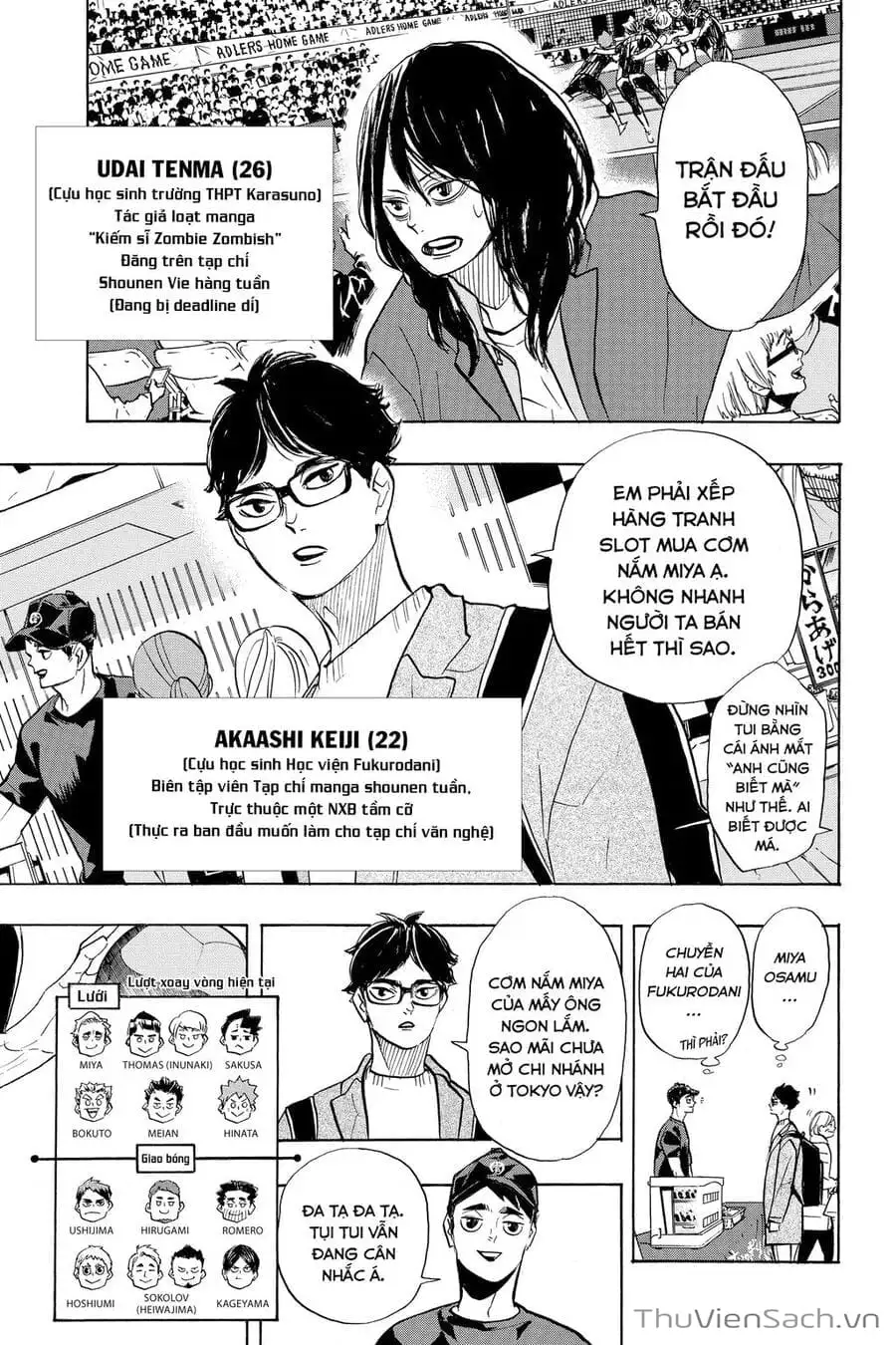 Truyện Tranh Vua Bóng Chuyền Haikyuu trang 6