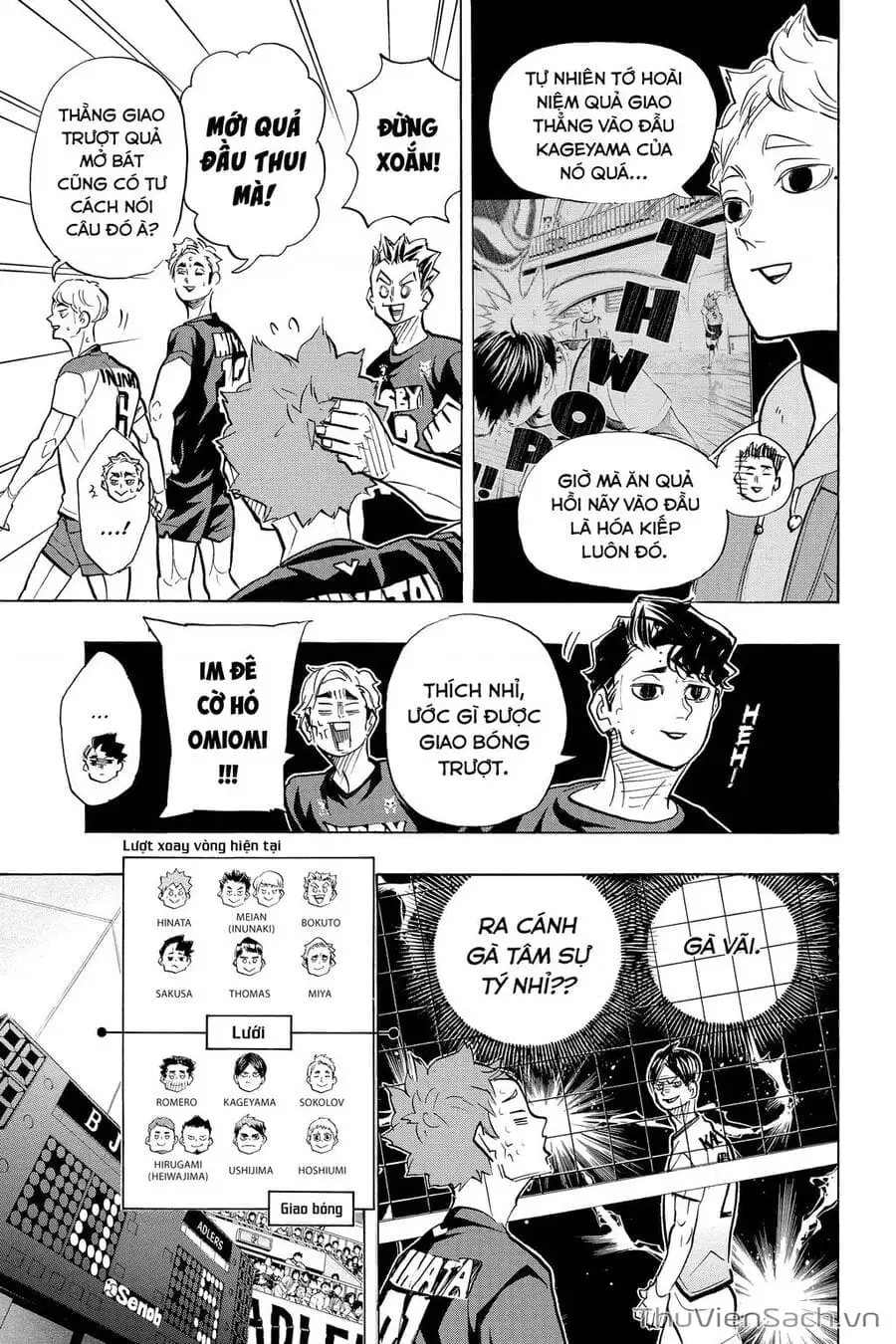 Truyện Tranh Vua Bóng Chuyền Haikyuu trang 6