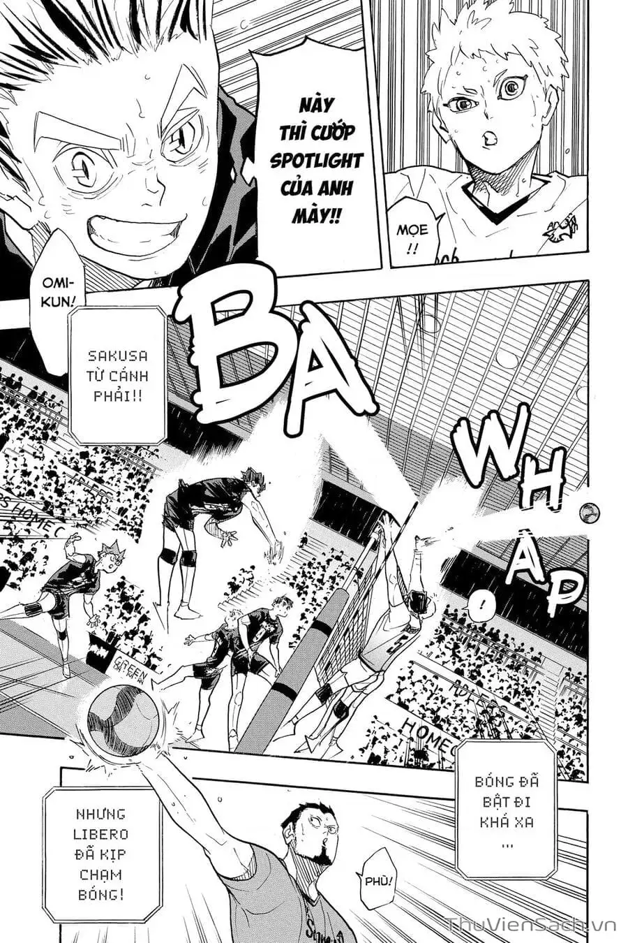 Truyện Tranh Vua Bóng Chuyền Haikyuu trang 6