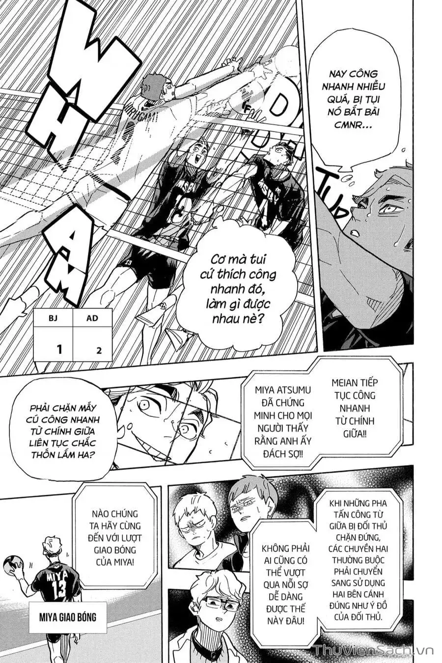 Truyện Tranh Vua Bóng Chuyền Haikyuu trang 6