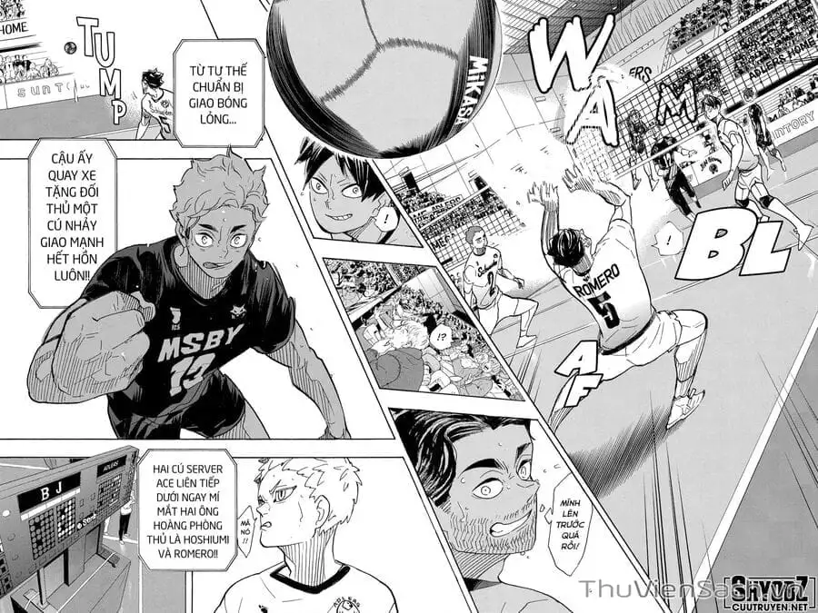 Truyện Tranh Vua Bóng Chuyền Haikyuu trang 6