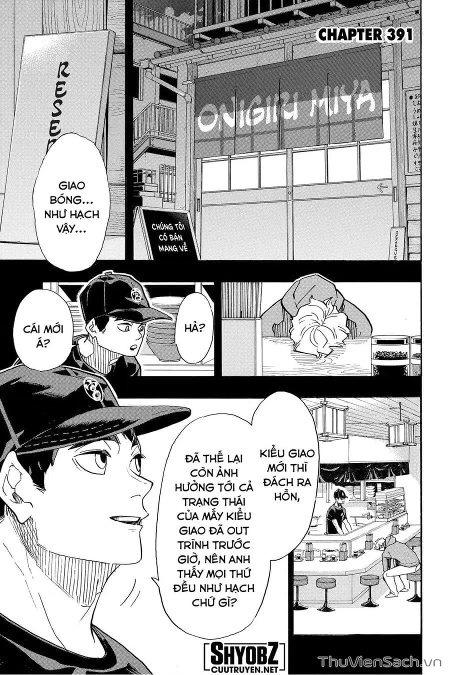 Truyện Tranh Vua Bóng Chuyền Haikyuu trang 6