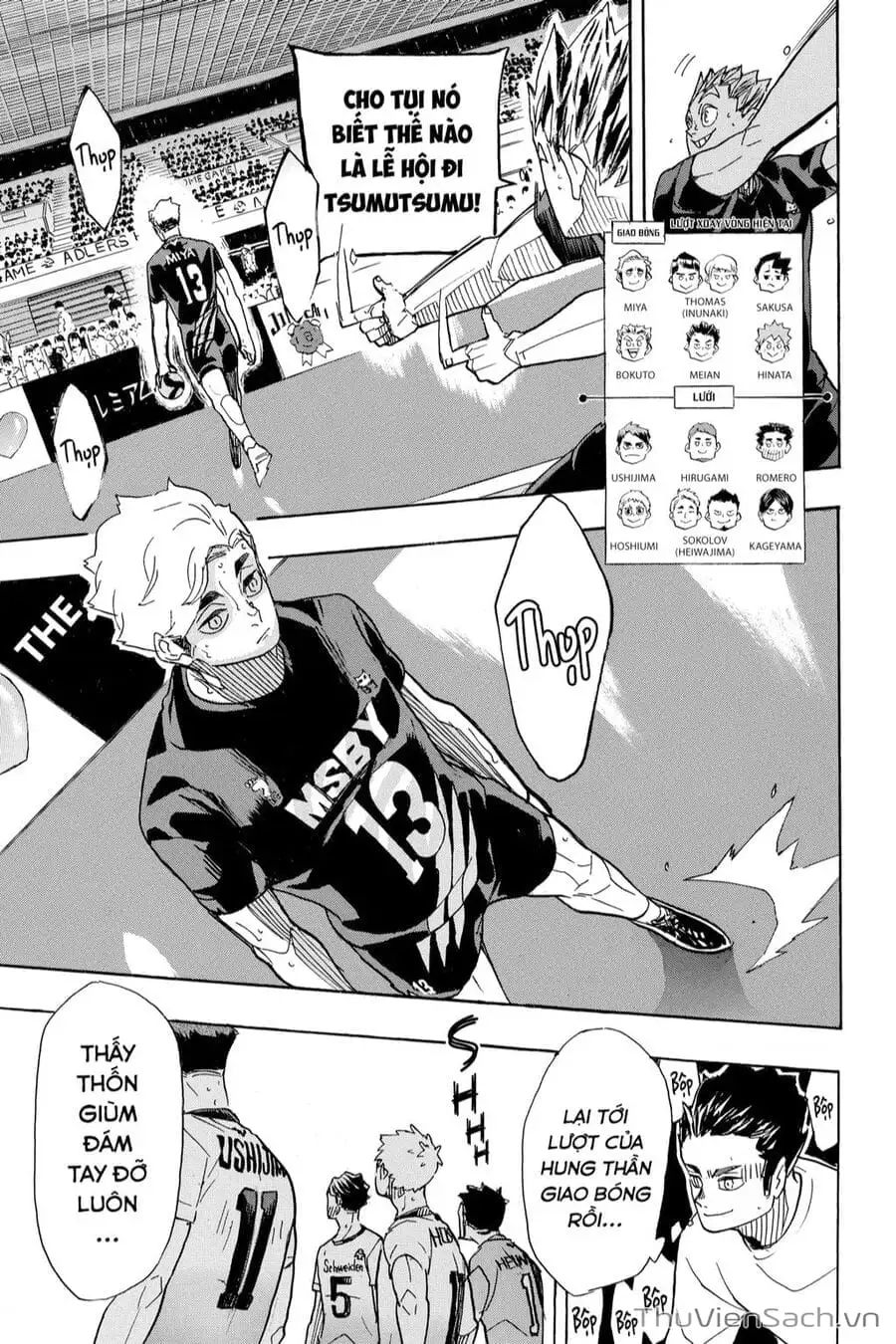 Truyện Tranh Vua Bóng Chuyền Haikyuu trang 6