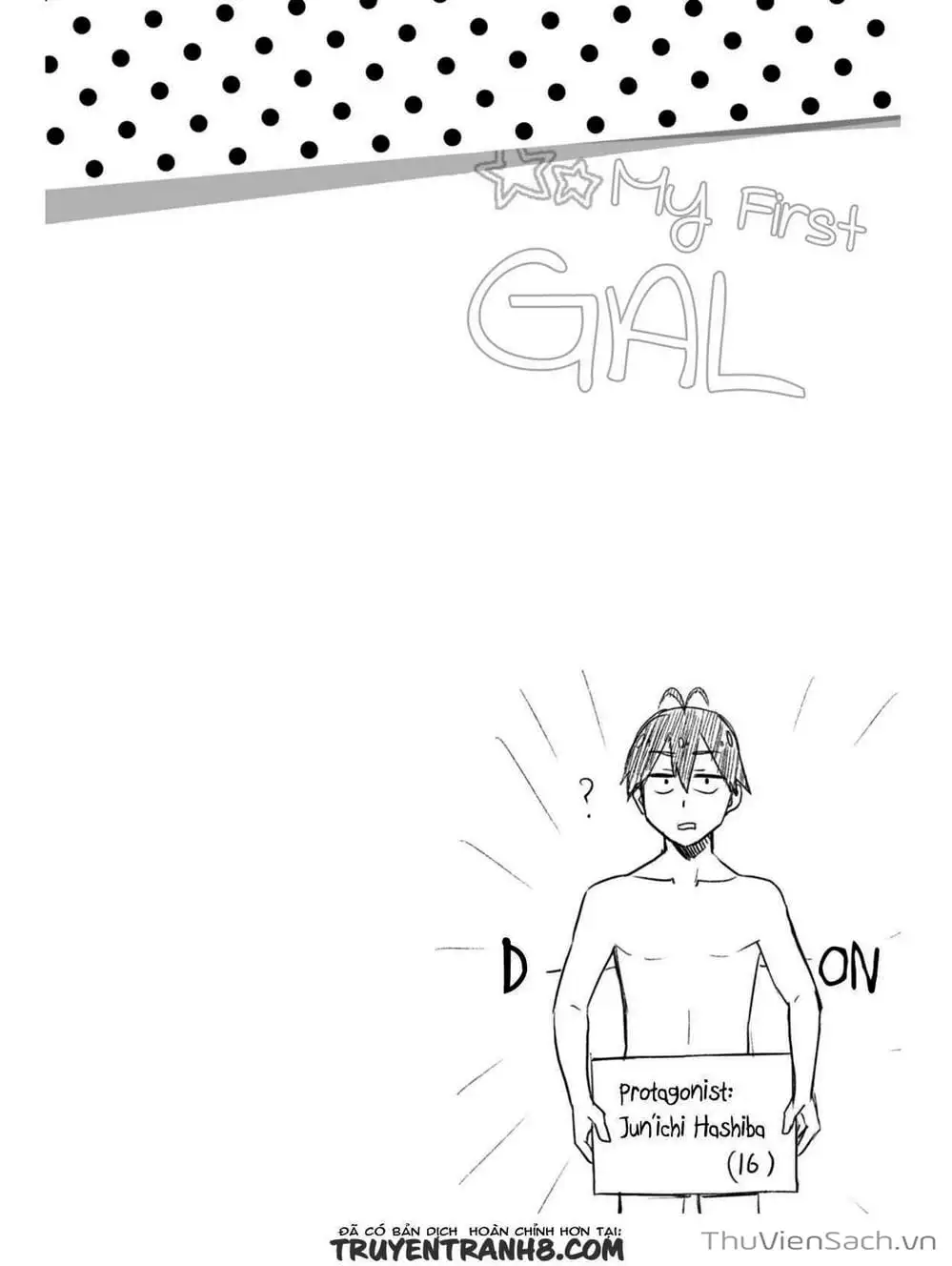 Truyện Tranh Lần Đầu Với Gal - Hajimete No Gal trang 7