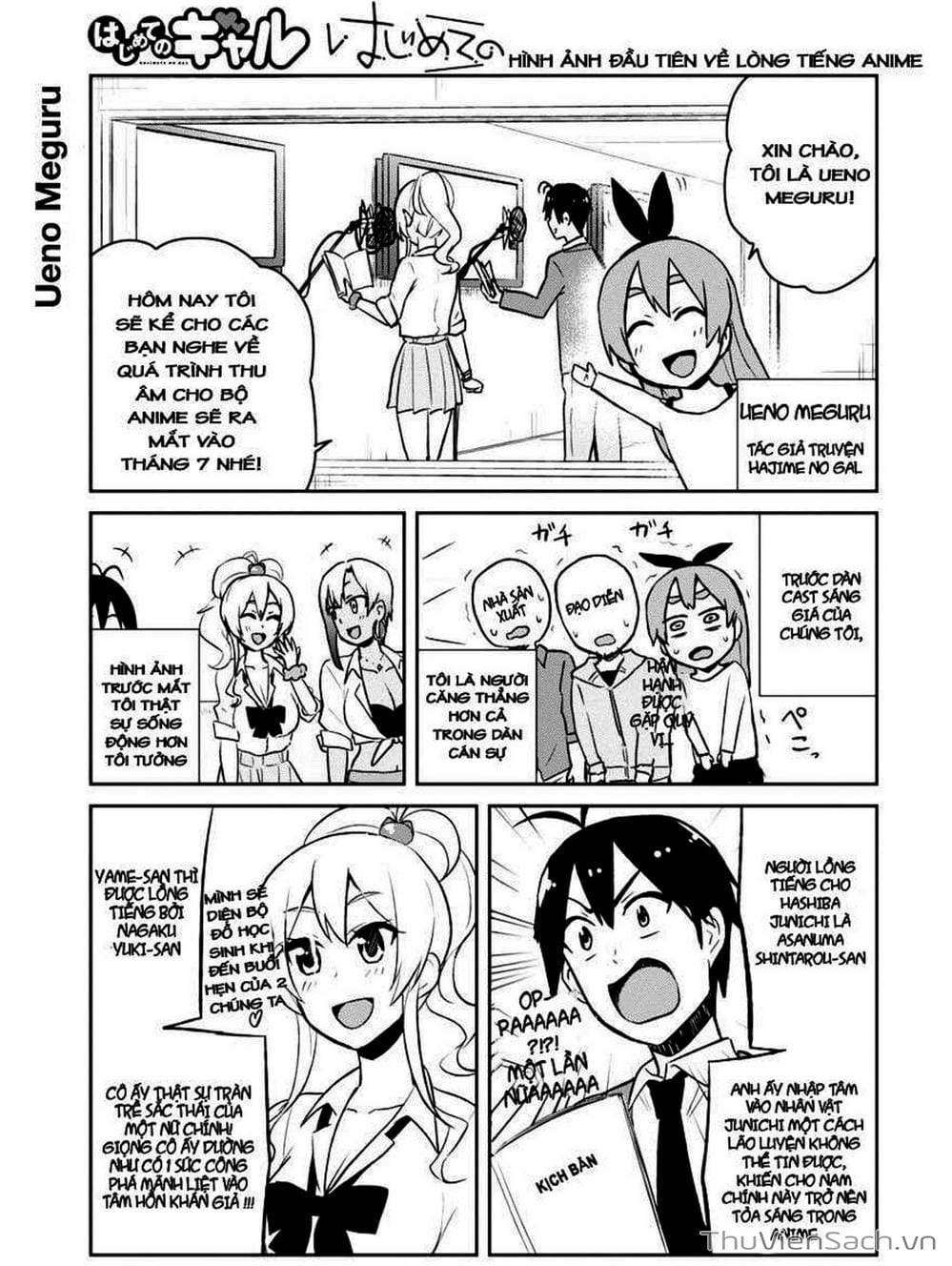 Truyện Tranh Lần Đầu Với Gal - Hajimete No Gal trang 7