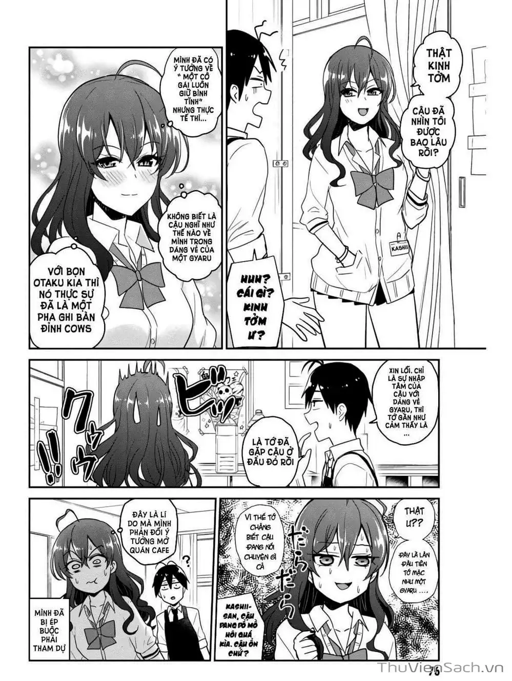 Truyện Tranh Lần Đầu Với Gal - Hajimete No Gal trang 7